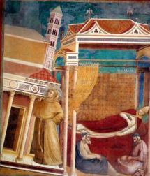O sonho de Inocência III - Giotto