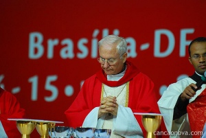 Don Piero Marini Eucharistic Congress in Brasilia - May 2010.