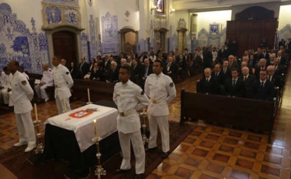 São Paulo, 8 de abril de 2016 - Missa pelos 200 anos de morte de D. Maria 1ª.